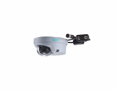 Moxa VPort 06-2L28M - EN50155,FHD,H.264/MJPEG IP camera,M12 connector,1 audio input, 24VDC,2.8mm Lens,-25 to55 degre by MOXA